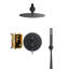 Pressure-Balanced Complete Shower System with 10-Inch Rain Shower Head, Handheld, Rough-in Valve-60135001
