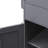74.5 Inch Kitchen Island With Extendable Dining Table , Rolling Kitchen Island On Wheels With Spice Rack And 2 Drawers, 4 Door Cabinet, For Kitchen, Dining Room, Grey (Two Packages)