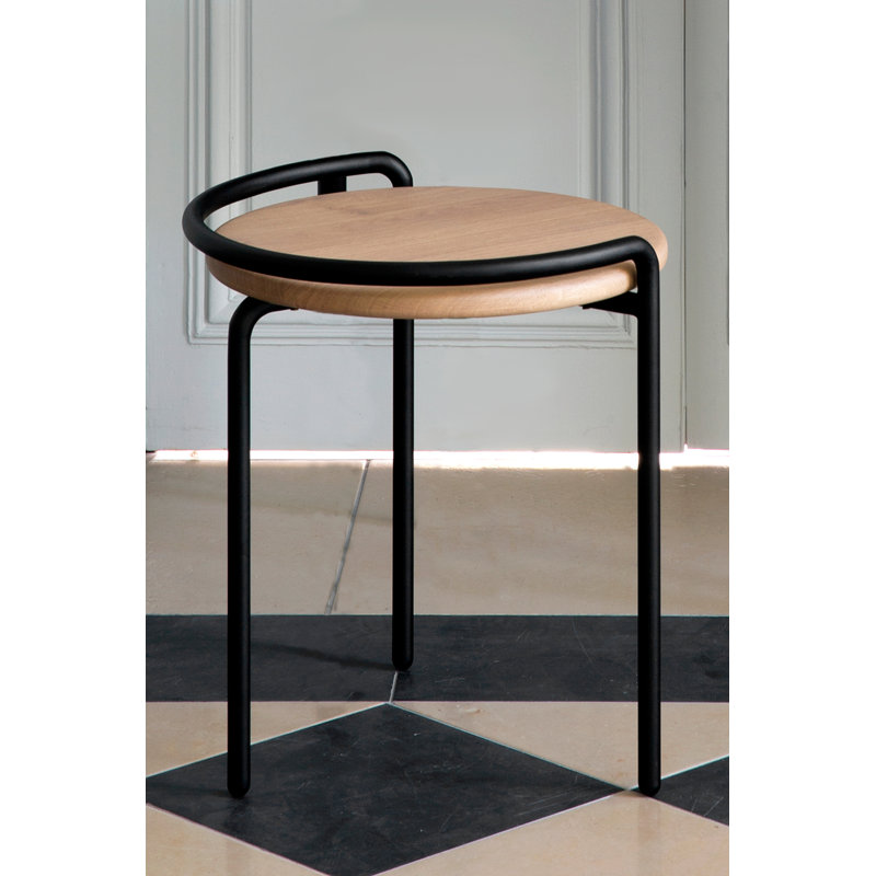 Cloquet Backed Lab Stool