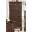 Conception unique de commode en bois de noyer antique 1 pièce
