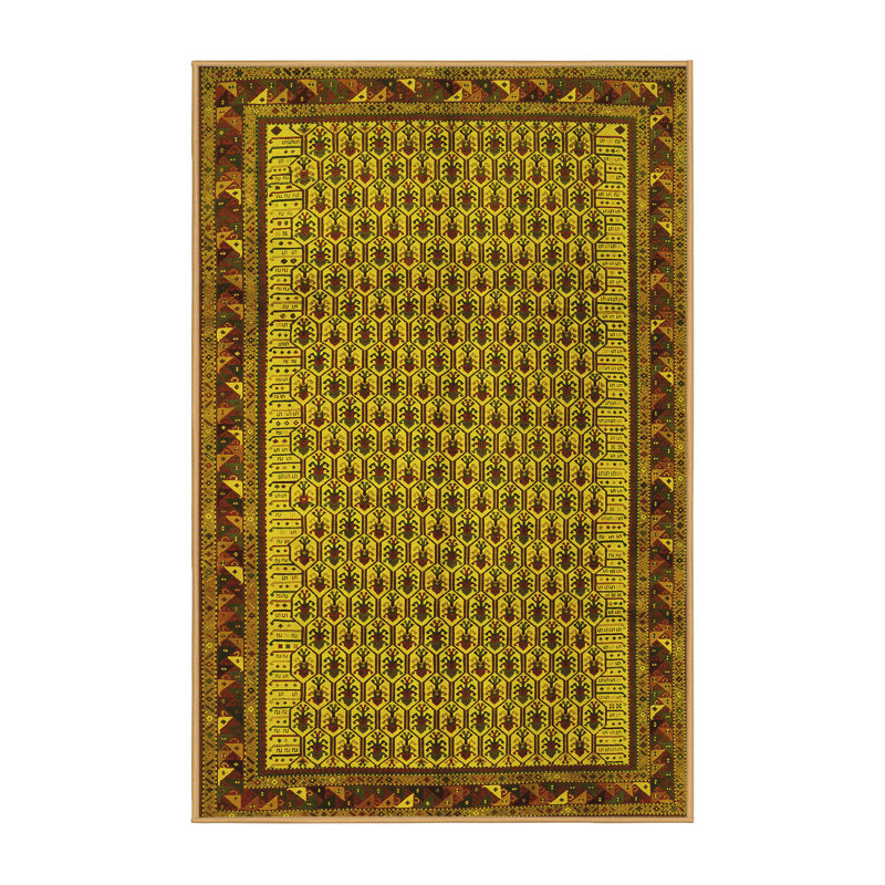Performance Oriental Indoor Rug, Rectangle 7' x 9'