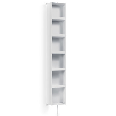 Tour à linge autoportante l 10,4 po x H 69,3 po x P 9,25 po Linea Ciacole