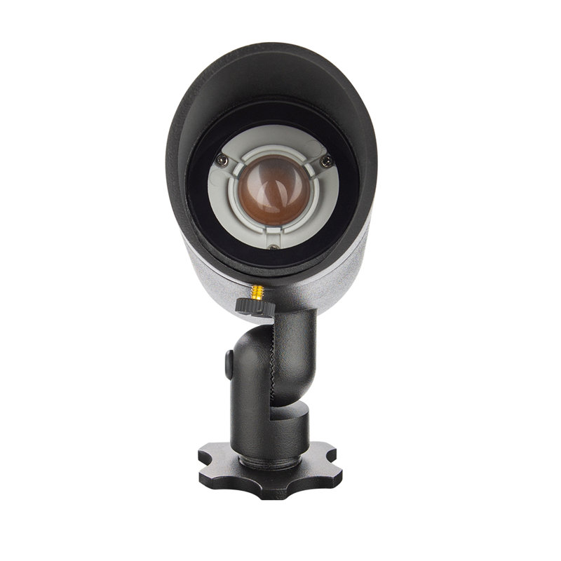Projecteur à DEL intégré, Noir, 2700 K, 6 W