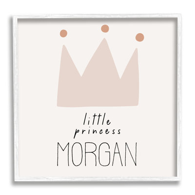 «Girl's Little Princess cmw-106», art mural personnalisé