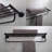 Elie Metal Accent Shelf with Towel Bar-35381080