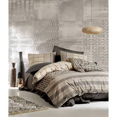 Cotton Plaid Duvet Cover