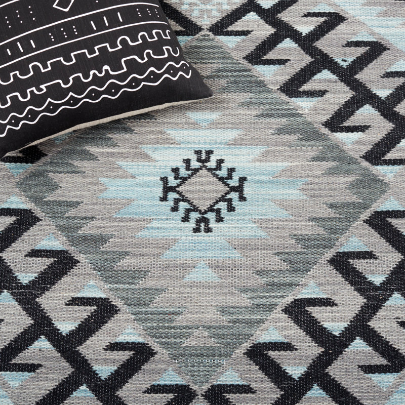 Arbenor Hand Woven Performance Southwestern Rug, Runner 2'3" x 9'