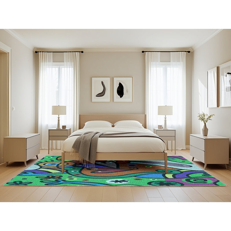 Indoor Rug, Rectangle 5' x 8'