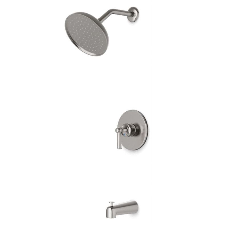 Complete Shower System, Brushed Nickel