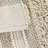 Woven Texture Stripe Bath Rug Natural 22X58"