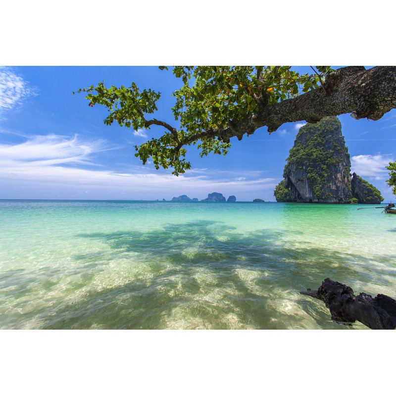 Sea - Wrapped Canvas Print, 20cm H x 30cm W x 3.8cm D