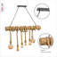 Lottie 6 - Light Kitchen Island Chandelier