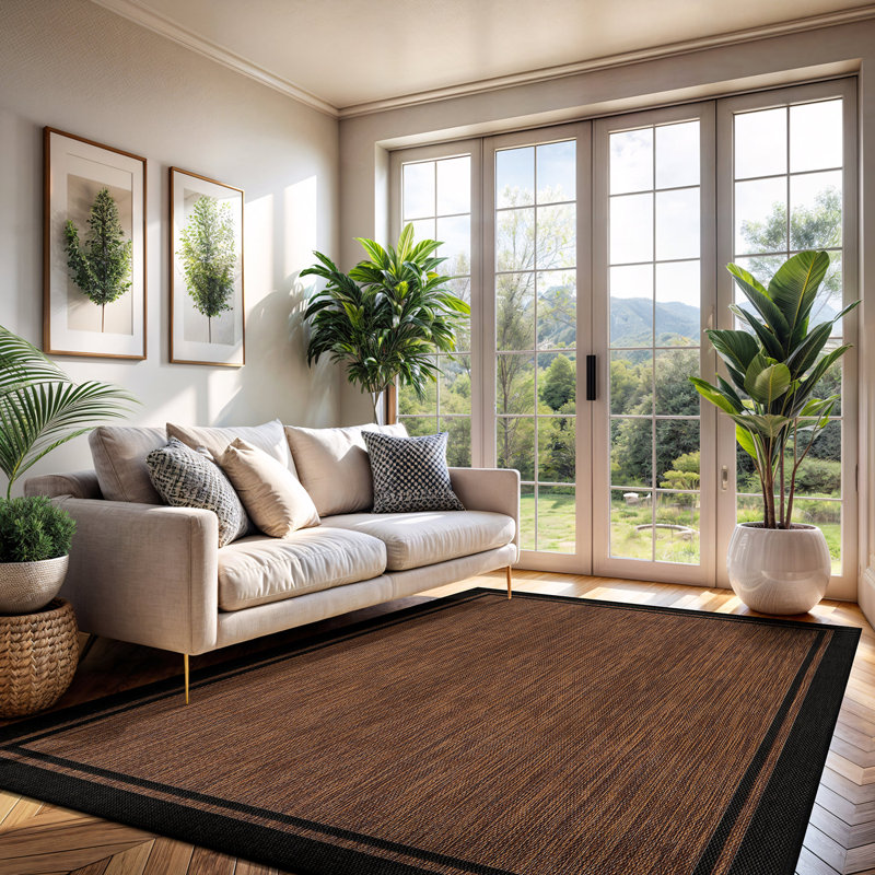 Mekih Indoor / Outdoor Rug, Rectangle 10' x 14'
