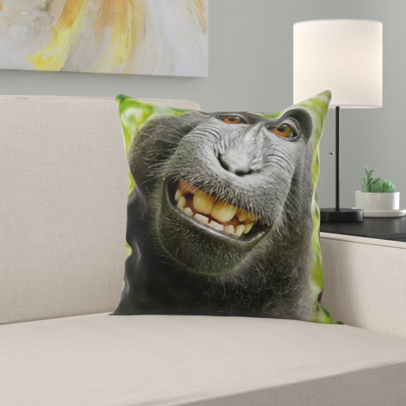 Coussin décoratif selfie