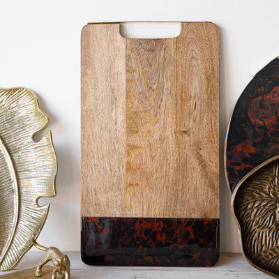 Artesà Mango Wood Rectangular Serving Platter