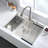 Premium Stainless Steel Kitchen Sink With Advanced Features For Ultimate Functionality