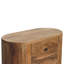 Solid Wood Rectangle Accent Cabinet