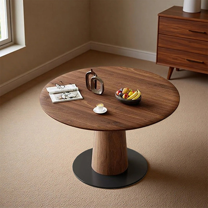 Table de salle à manger moderne et minimaliste, H 29,52 po x L 51,18 po x l 51,18 po