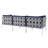 Harmony Sunbrella Outdoor Patio Aluminum Sofa by Modway-58125815