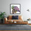 «Succulent Plant», art mural botanique mauve moderne-119861624