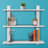 Sorbus 3-Tier Asymmetric Floating Wood Shelf-1246651878