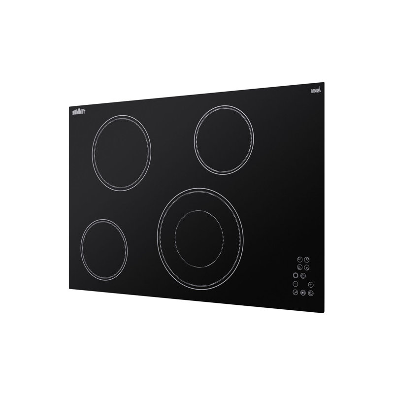 Summit Appliance 30" Black Electric Cooktop