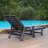 Hdpe Chaise Lounge Chair Outdoor, Pool Lounge Chairs With 4-Position Adjustable Backrest, Supports Up To 360 Lbs For Patio Poolside Deck Beach Backyard-2045167926