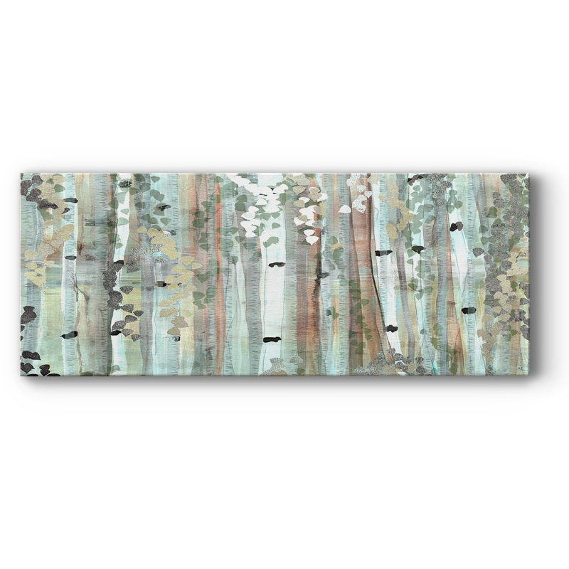 " Spring Birch Meadow ", 20" H x 50" W x 1.5" D