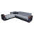 Upholstered Reclining Curved Sectional Right Hand Facing-975763787