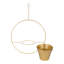 Pot à fleurs suspendu en fer Steger-56098600