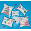 Coussin brodé réversible Naughty/Nice de Holiday Bright-136370852