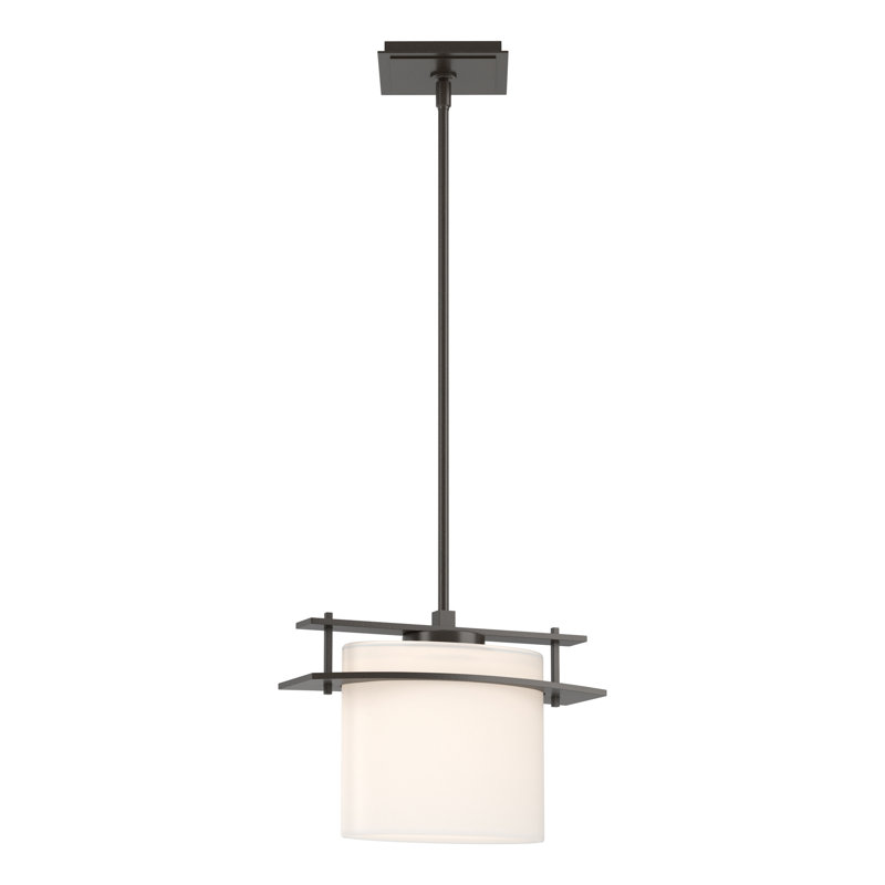 Arc 1 - Light Unique/Statement Geometric Pendant, Oil Rubbed Bronze, Standard: 8.6" to 53.6"
