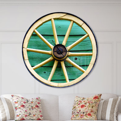 Swigart Metal Wall Clock