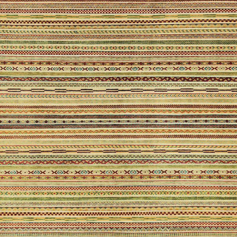 Abstract Indoor Rug, Square 3'