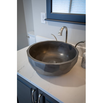 Lavabo de salle de bain vasque circulaire