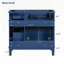 Base de meuble-lavabo simple Taycee 35,40 seulement-531079729