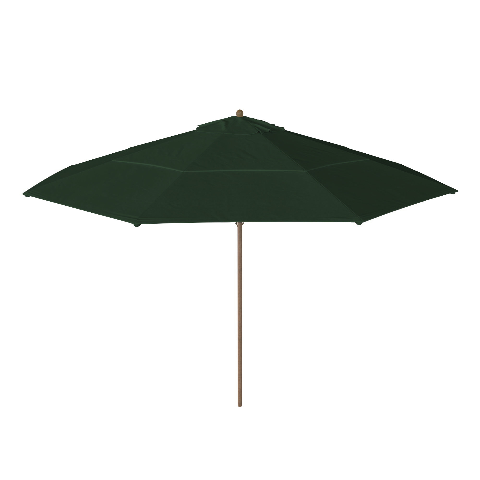 Downtime 132'' Sunbrella® Outdoor Umbrella, Canvas Forest Green Sunbrella® Canvas