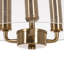 3 - Light Brushed Gold Pendant