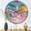 Horloge murale Summer Pastel Groove-93379671
