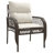  Patio Sofa Set Brown, Cream White