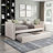 1Pc Daybed With Trundle, Twin Daybed-1090972335