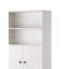 Armoire de rangement au-dessus de la toilette-1043059295