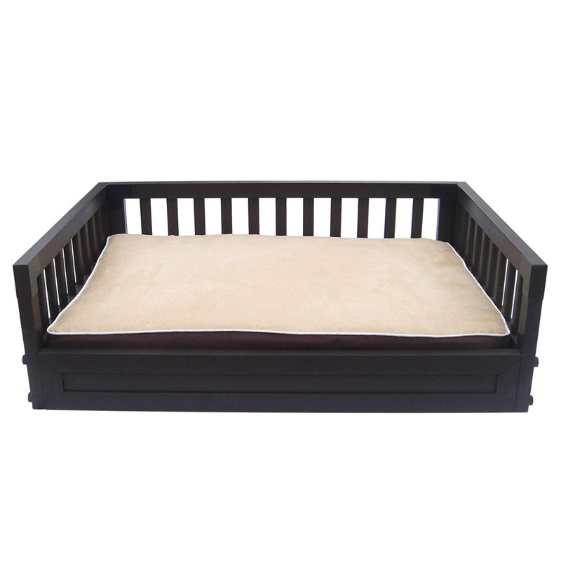 Canapé pour chien avec coussin amovible Ace, Petit (l 22,8 po x P 17,3 po x H 7,1 po), Express