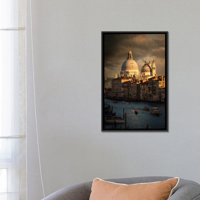 Imprimé coucher de soleil venice sur toile