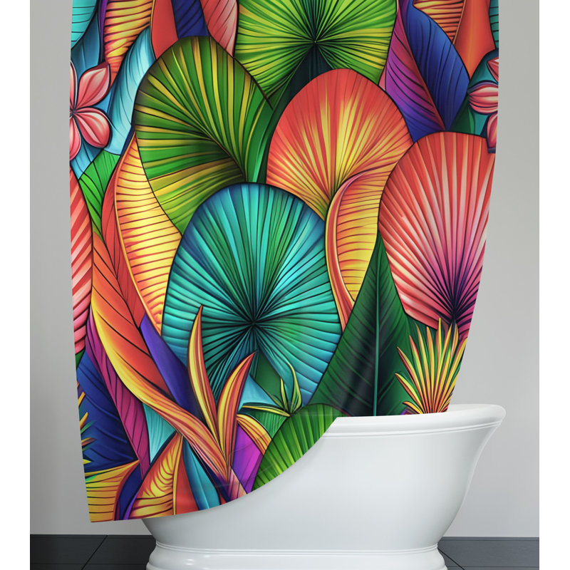 Rideau de douche Cylinda, H 72 po x l 70 po