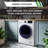 Equator 24 In Heat Pump Dryer 3.7 Cf/20 Lbs, Eco Sensor Ventless Sanitize 110v