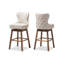 Tabouret de bar pivotant de 30,51 po-85703890