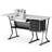 60" W X 23.5" D Sewing Table With Height Adjustable Platform