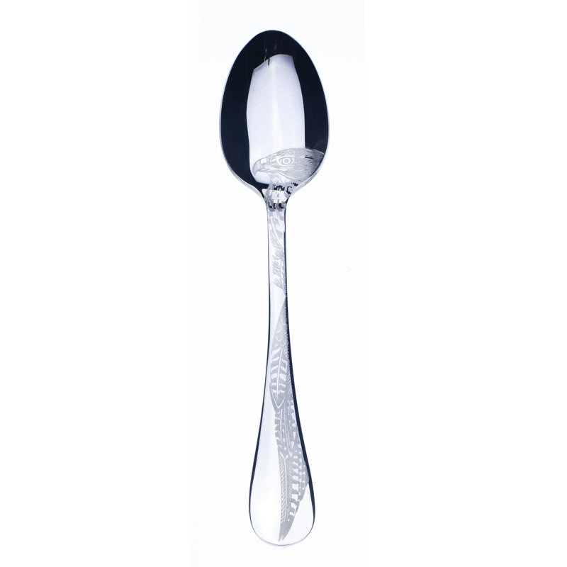 Caccia Serving Spoon, Silver