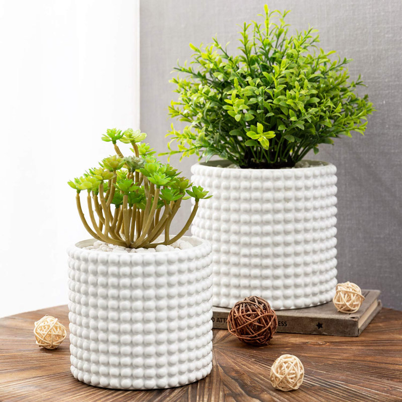 Pot Planter, White